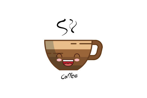 Coffee Cup Cafe Graphics & Illustrations