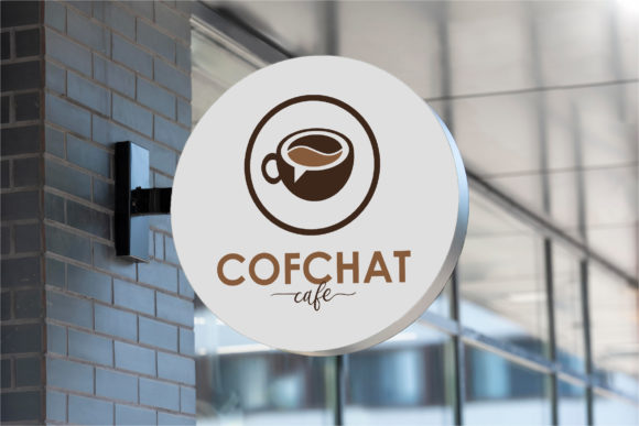 Coffee Cup Vector Logo Design Template