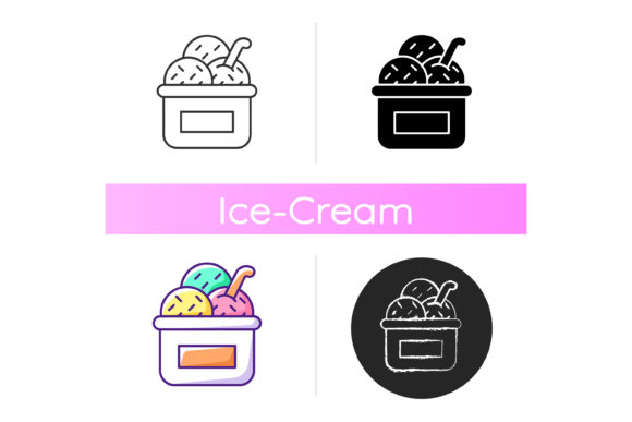 Ice Cream in Cup Icon Review