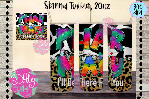 Pharmacy Tumbler PNG, Pharmacy Tech Graphics