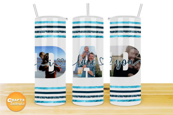 Skinny Tumbler Wraps Fathers Day: Graphics & Crafts