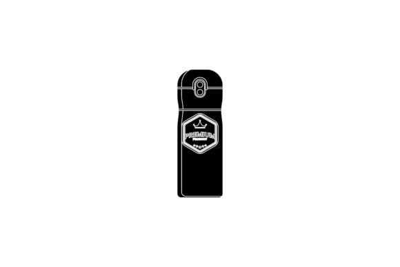 Tumbler Design Bottle Silhouette Graphics and Icons